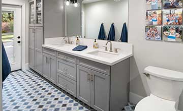 bathroom remodel project 1